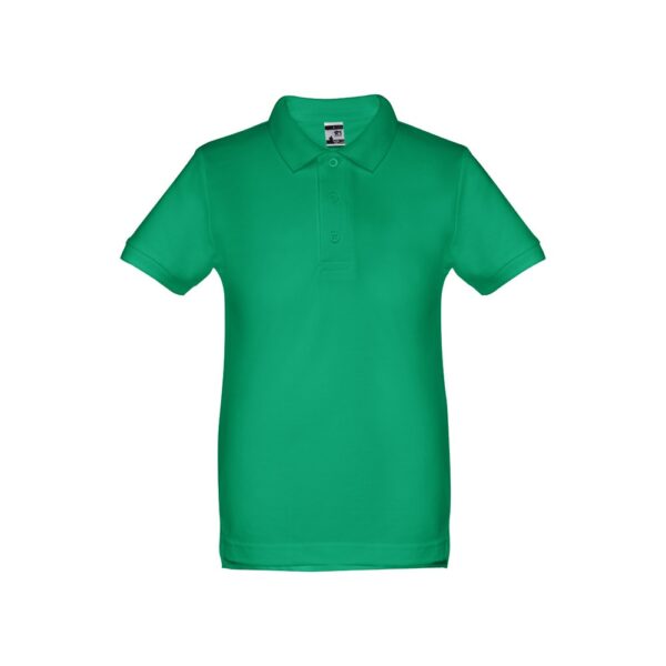 30173_109 THC ADAM KIDS. Kids short-sleeved 100% cotton piqué polo shirt unisex)