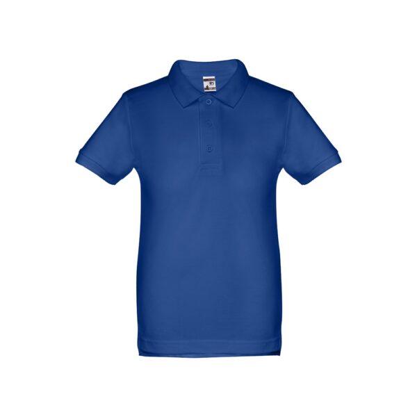 30173_114 THC ADAM KIDS. Kids short-sleeved 100% cotton piqué polo shirt unisex)