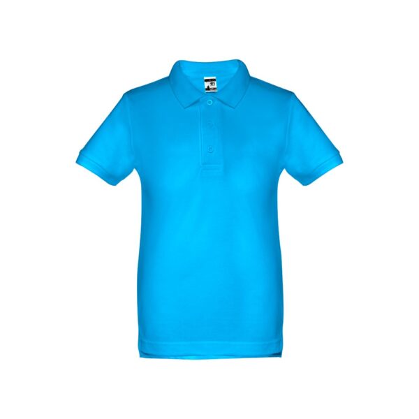 30173_154 THC ADAM KIDS. Kids short-sleeved 100% cotton piqué polo shirt unisex)