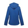 30181_114-b THC ZAGREB WOMEN. Women's softshell jacket with detachable hood and rounded back hem