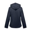 30181_134-b THC ZAGREB WOMEN. Women's softshell jacket with detachable hood and rounded back hem