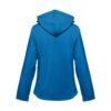 30181_174-b THC ZAGREB WOMEN. Women's softshell jacket with detachable hood and rounded back hem