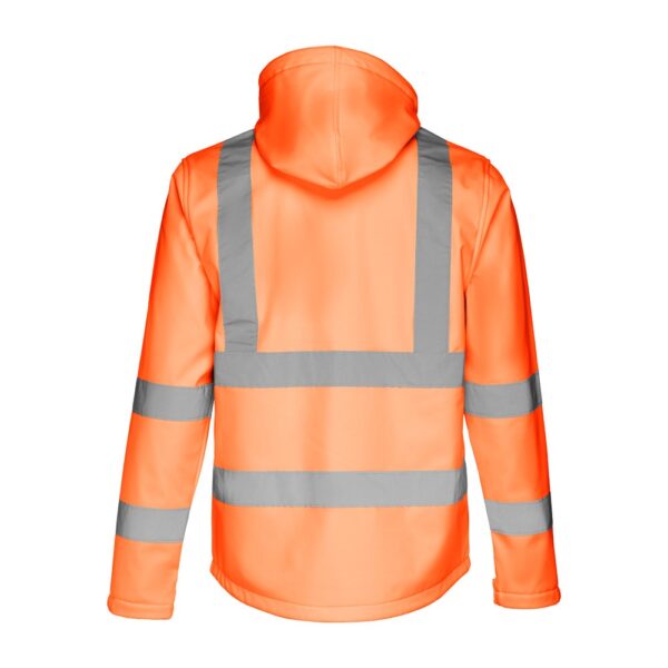 THC ZAGREB WORK. High-visibility softshell jacket (unisex, class 111)
