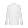 THC TOKYO WOMEN WH. Women's long-sleeved oxford shirt with pearl coloured buttons. White