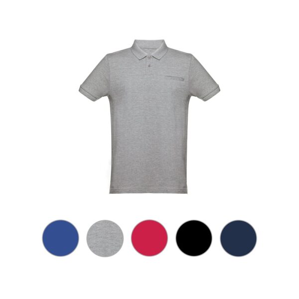 30208_a THC DHAKA. Men's polo shirt