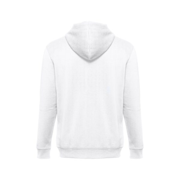 THC AMSTERDAM WH. Men's hooded full zipped sweatshirt