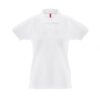 THC MONACO WOMEN WH. Women's short-sleeved polo shirt in carded cotton