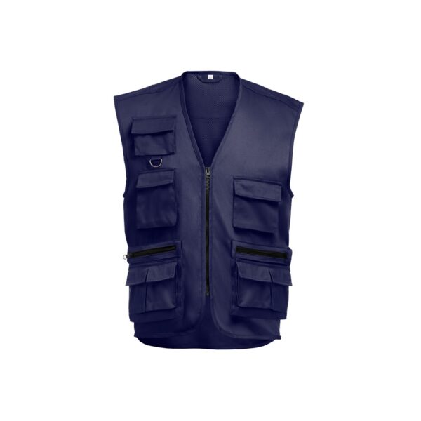 THC PIXEL. Waistcoat (200 g/m²) in polyester and cotton