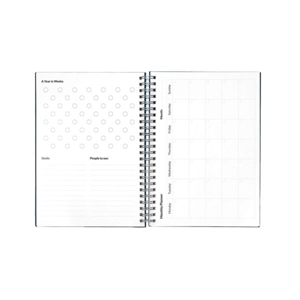 33202_134-a STARTER KIT INFINITE PLANNER A5. Set includes an A5"infinite Diary", cleaning kit, marker and marker holder