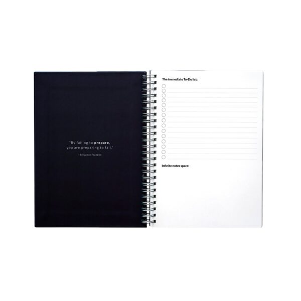 33202_134-d STARTER KIT INFINITE PLANNER A5. Set includes an A5"infinite Diary", cleaning kit, marker and marker holder