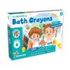 35856_100 BATH CRAYONS. Educational toys for children