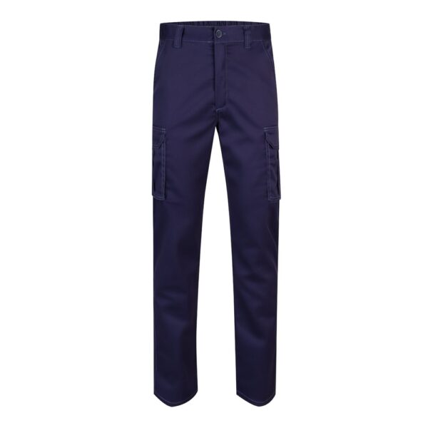 VL LUGH. Multi-pocket stretch trousers (240g/m²) in cotton (46%), EME (38%) and polyester (16%)