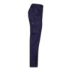 VL LUGH. Multi-pocket stretch trousers (240g/m²) in cotton (46%), EME (38%) and polyester (16%)
