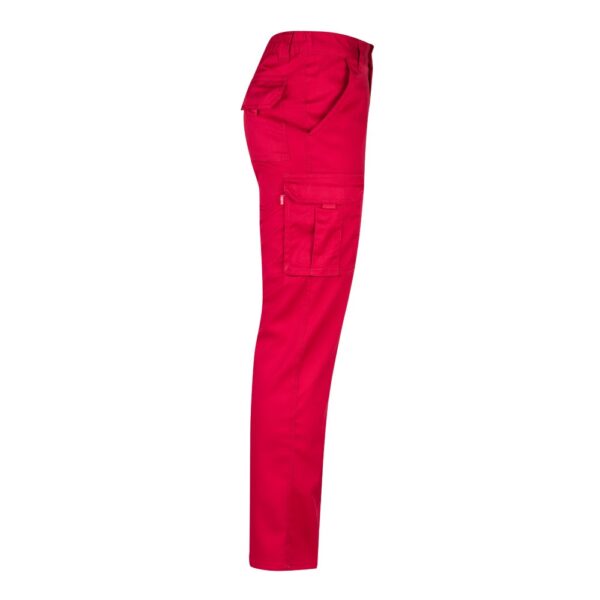 VL LUGH. Multi-pocket stretch trousers (240g/m²) in cotton (46%), EME (38%) and polyester (16%)