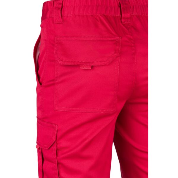 VL LUGH. Multi-pocket stretch trousers (240g/m²) in cotton (46%), EME (38%) and polyester (16%)