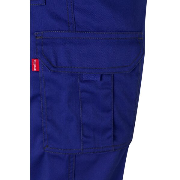 VL LUGH. Multi-pocket stretch trousers (240g/m²) in cotton (46%), EME (38%) and polyester (16%)