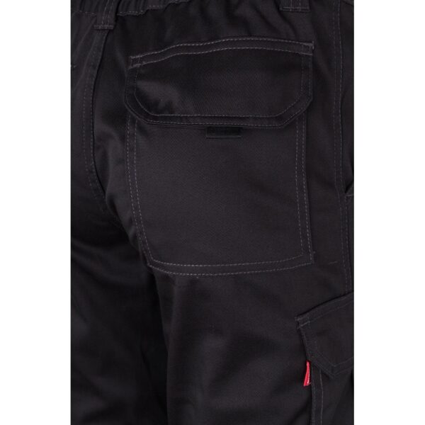 VL PAN. Multi-pocket stretch trousers (290g/m²), in cotton (46%), EME (38%) and polyester (16%)