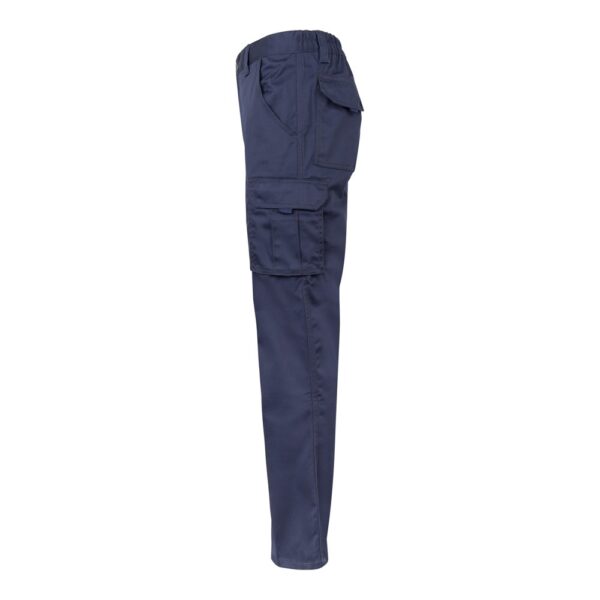 VL PAN. Multi-pocket stretch trousers (290g/m²), in cotton (46%), EME (38%) and polyester (16%)