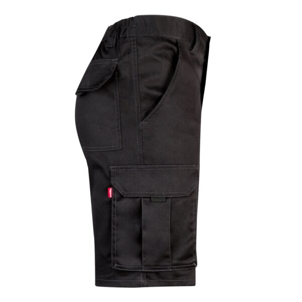 VL HEBE. Multi-pocket stretch Bermuda shorts (240g/m²), in cotton (46%), EME (38%) and polyester (16%)