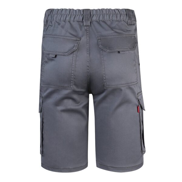 VL HEBE. Multi-pocket stretch Bermuda shorts (240g/m²), in cotton (46%), EME (38%) and polyester (16%)