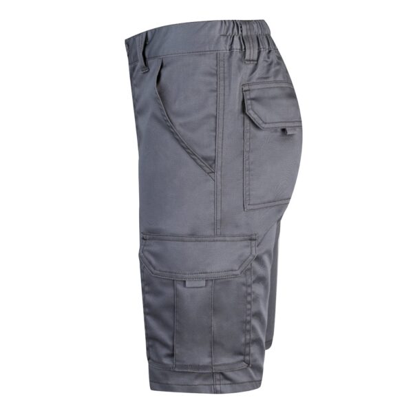 VL HEBE. Multi-pocket stretch Bermuda shorts (240g/m²), in cotton (46%), EME (38%) and polyester (16%)