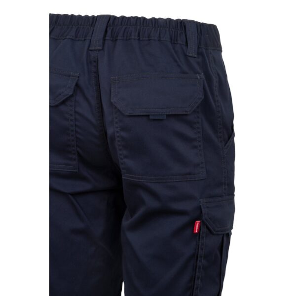 VL HEBE. Multi-pocket stretch Bermuda shorts (240g/m²), in cotton (46%), EME (38%) and polyester (16%)