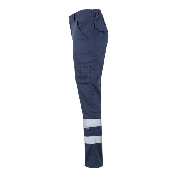 VL DIONYSUS. Multi-pocket stretch trousers (240g/m²), in cotton (46%), EME (38%) and polyester (16%)