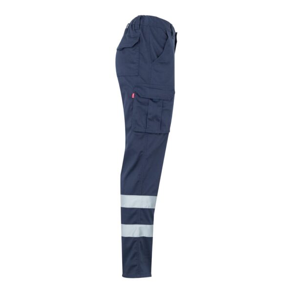 VL DIONYSUS. Multi-pocket stretch trousers (240g/m²), in cotton (46%), EME (38%) and polyester (16%)
