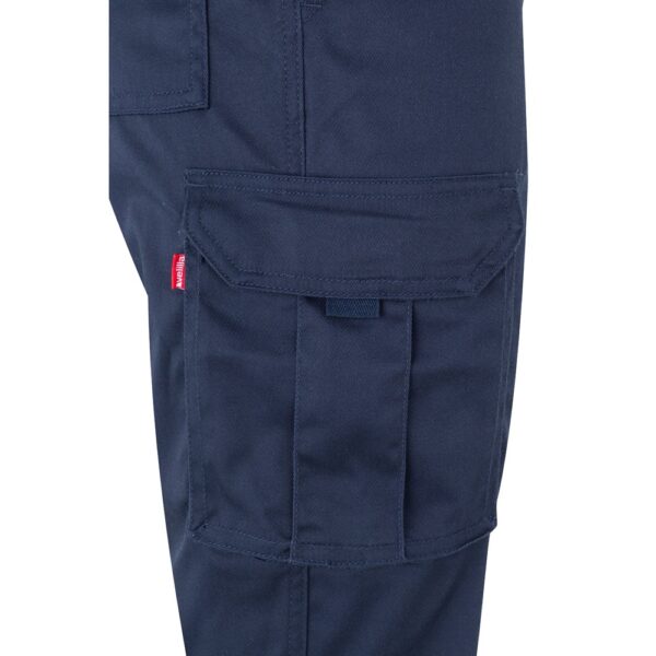 VL DIONYSUS. Multi-pocket stretch trousers (240g/m²), in cotton (46%), EME (38%) and polyester (16%)