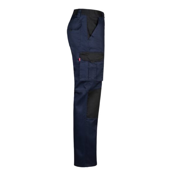VL NJORD. Two-tone multi-pocket twill trousers (240 g/m²), in cotton (35%) and polyester (65%)
