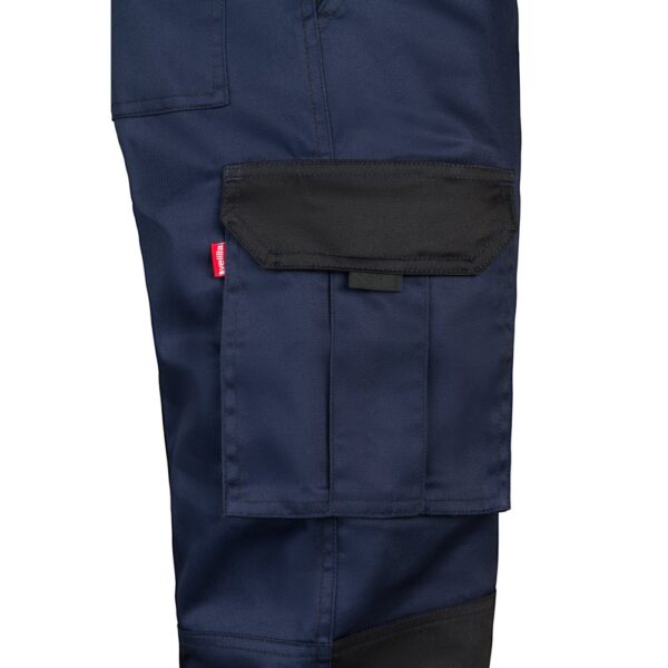 VL NJORD. Two-tone multi-pocket twill trousers (240 g/m²), in cotton (35%) and polyester (65%)