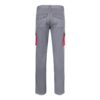 VL FIDES. Two-tone, multi-pocket stretch trousers (240g/m²), in cotton (46%), EME (38%) and polyester (16%)