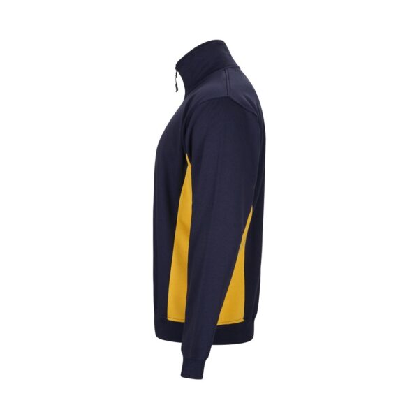VL SVAROG. Two-tone terry sweatshirt (260g/m²), in polyester (65%) and cotton (35%)
