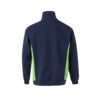 VL SVAROG. Two-tone terry sweatshirt (260g/m²), in polyester (65%) and cotton (35%)