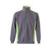 VL SVAROG. Two-tone terry sweatshirt (260g/m²), in polyester (65%) and cotton (35%)