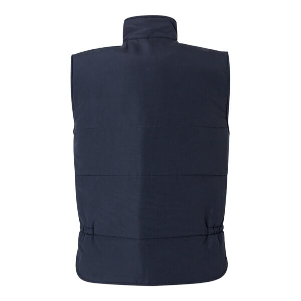 VL MEFITIS. Multi-pocket padded vest (220g/m²), in polyester (100%)