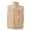 VL MEFITIS. Multi-pocket padded vest (220g/m²), in polyester (100%)