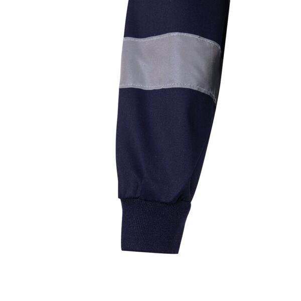 VL NEPTUNE. Two-tone twill jacket (210g/m²) in polyester (80%) and cotton (20%)