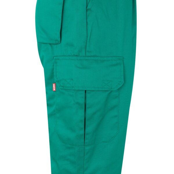VL ATHENA. Two-tone twill trousers (210g/m²), lined, multi-pocket, in cotton (20%) and polyester (80%)