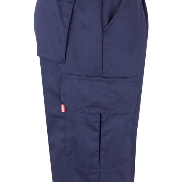 VL ATHENA. Two-tone twill trousers (210g/m²), lined, multi-pocket, in cotton (20%) and polyester (80%)