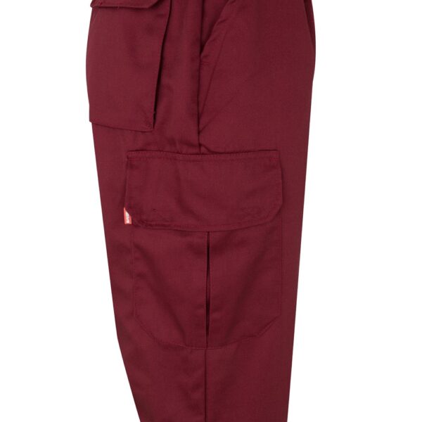 VL ATHENA. Two-tone twill trousers (210g/m²), lined, multi-pocket, in cotton (20%) and polyester (80%)
