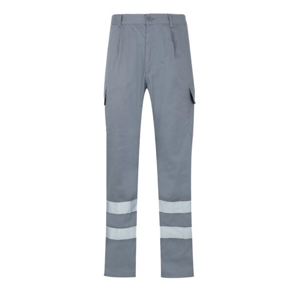 VL ASCLEPIUS. Multi-pocket twill trousers (200g/m²), in cotton (35%) and polyester (65%)