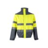 VL JUPITER. Two-tone padded jacket (180g/m²) in polyester (100%), with PU coating