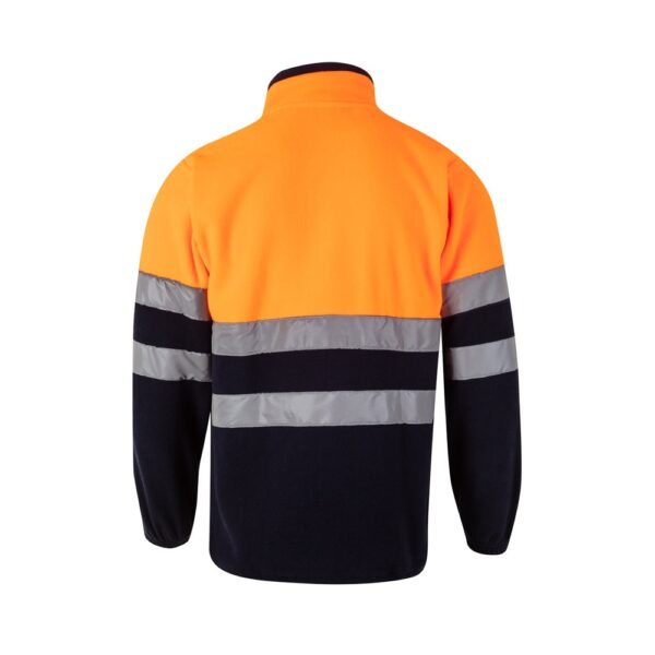 VL EROS LARGE. Two-tone fleece jacket (280g/m²), in polyester (100%)