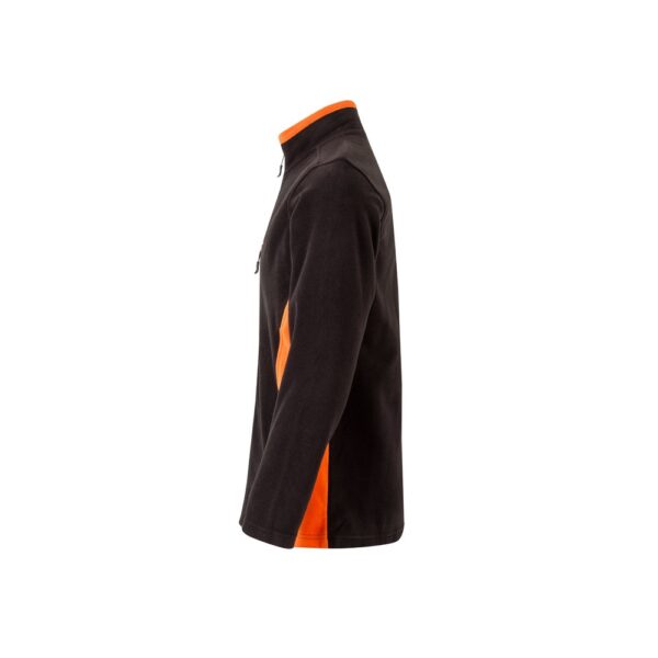 VL GERAS. Two-tone fleece jacket (220g/m²) in polyester (100%)