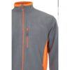 VL GERAS. Two-tone fleece jacket (220g/m²) in polyester (100%)