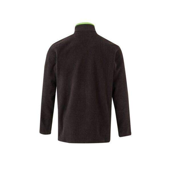 VL GERAS. Two-tone fleece jacket (220g/m²) in polyester (100%)