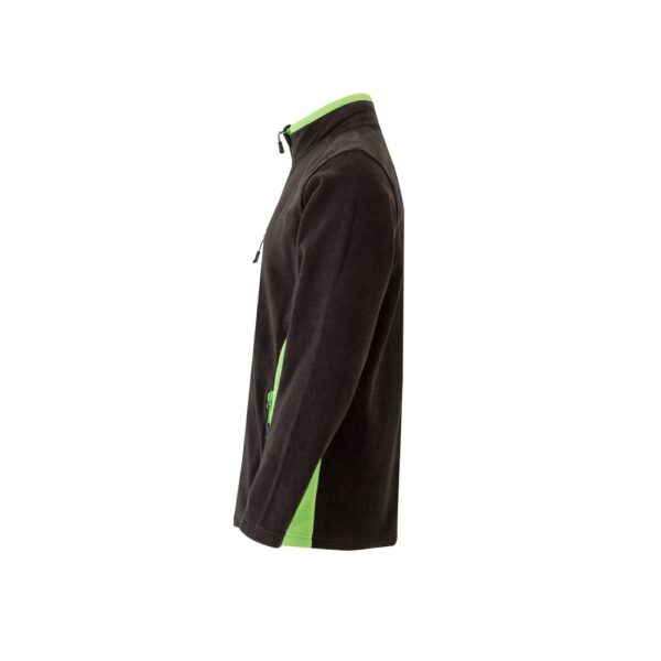 VL GERAS. Two-tone fleece jacket (220g/m²) in polyester (100%)
