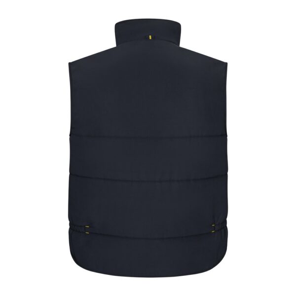 VL NERGAL. Padded vest, two-tone, multi-pocket (120g/m²), in polyester (100%)