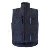 VL NERGAL. Padded vest, two-tone, multi-pocket (120g/m²), in polyester (100%)